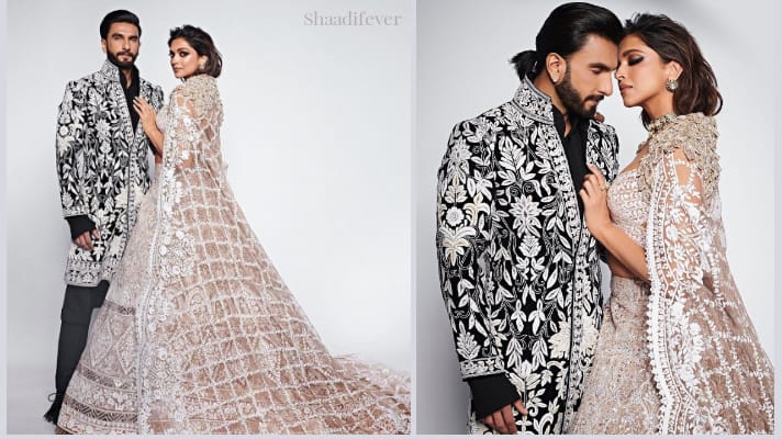 Mijwan 2022: Ranveer Singh Kisses Deepika Padukone As They Walk The Ramp  For Manish Malhotra