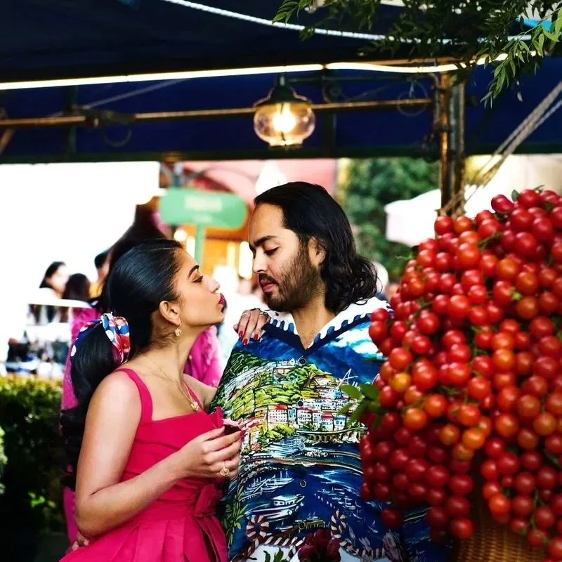 Anant and Radhika at Cruise pre wedding