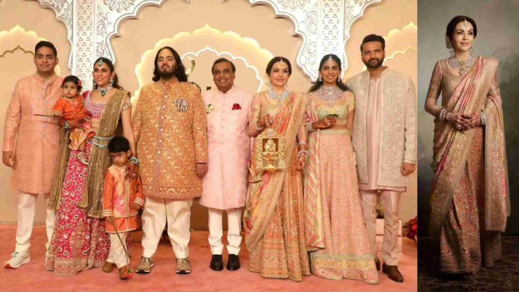 Ambani Family at Anant's wedding