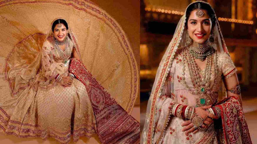 Radhika Merchant's bridal look