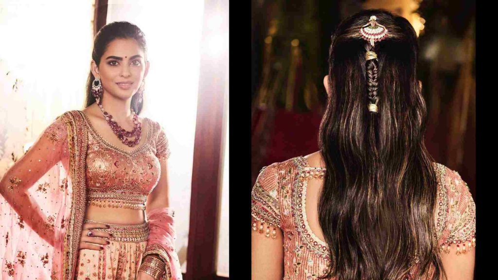 Isha Ambani in Tarun Tahiliani lehenga