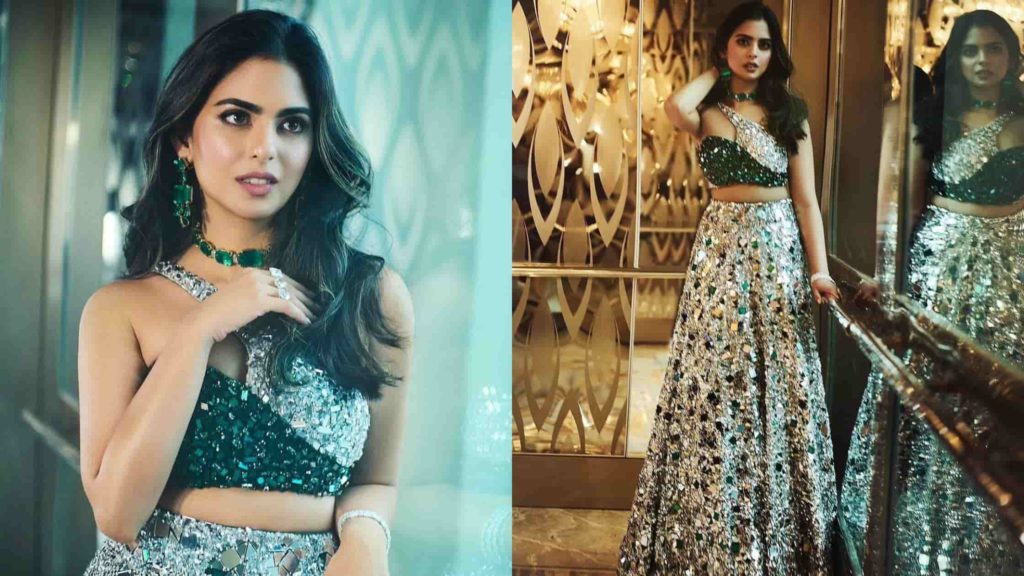 Isha Ambani in Manish Malhotra