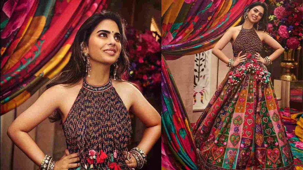 Isha Ambani in Torani lehnenga