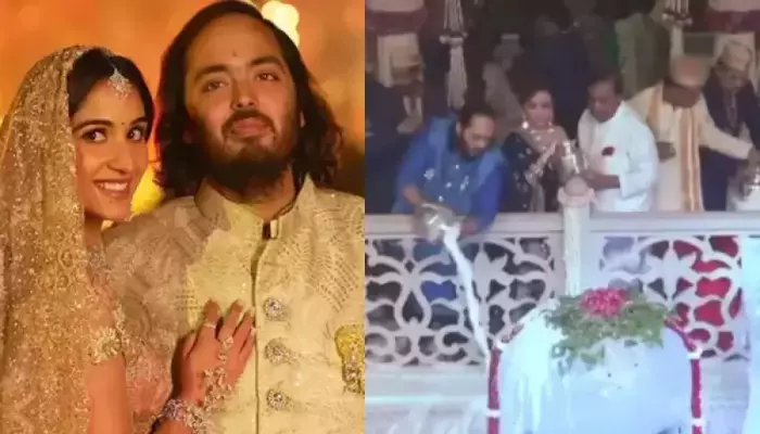 Anant Ambani Shiv Pooja