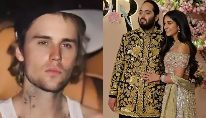 Justin Bieber performs at Anant Ambani's sangeet