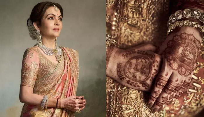 Nita Ambani's mehendi