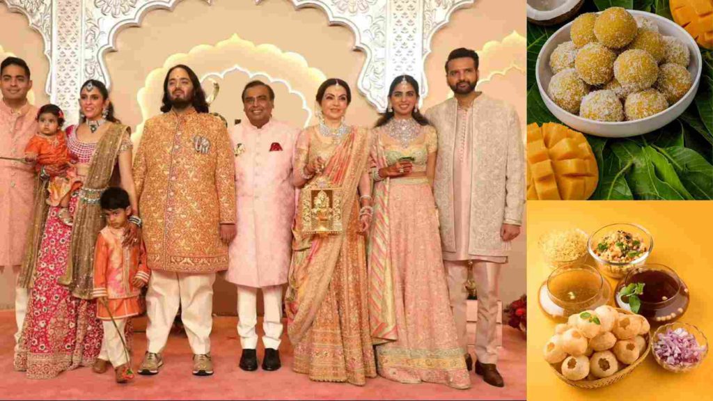 Anant-Radhika's wedding menu