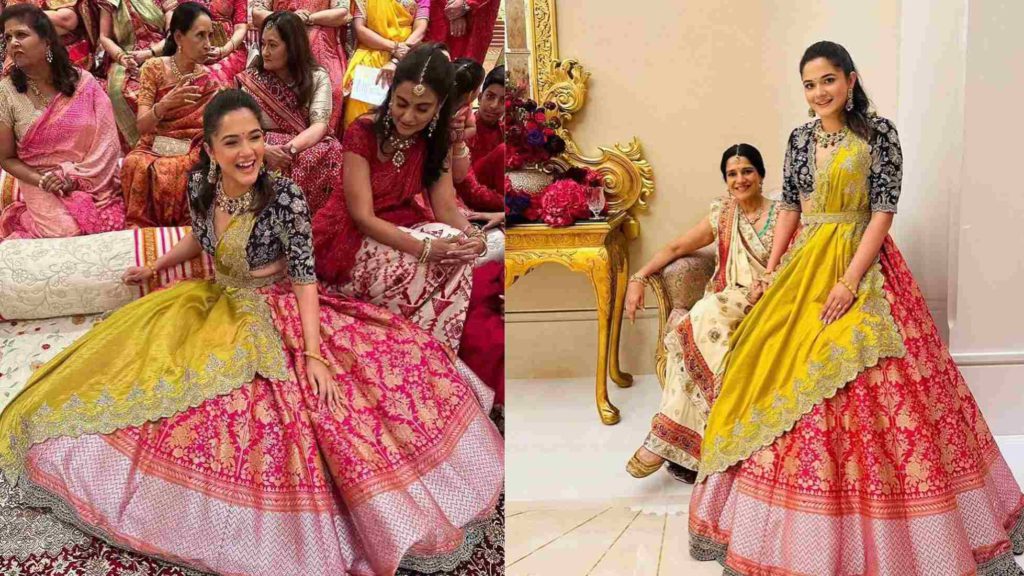 Anjali Merchant in Jayanti Reddy lehenga