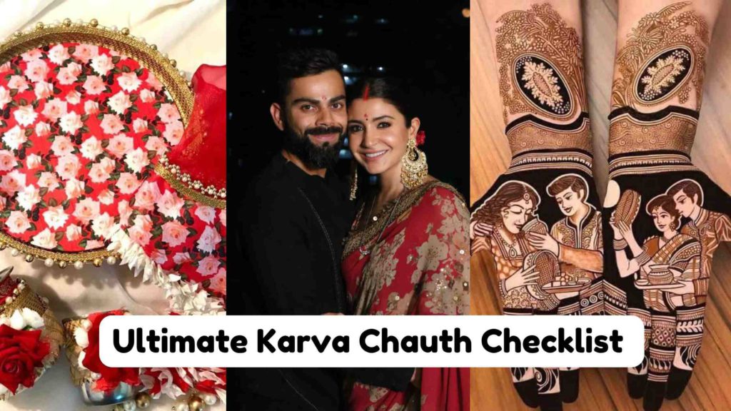 Ultimate Checklist for Karva Chauth