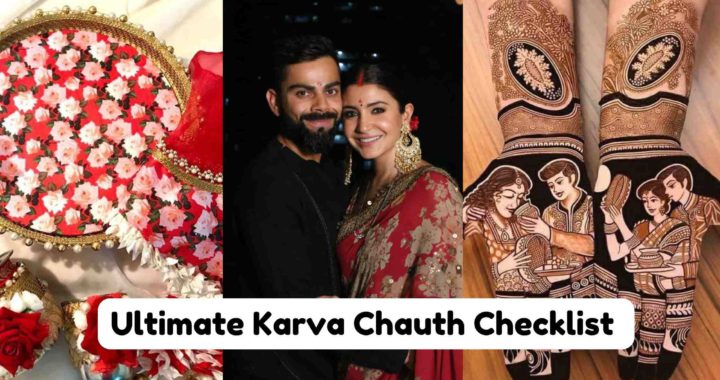 Ultimate Checklist for Karva Chauth